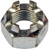 814-062 Hex Nut-Castellated-Thread Size 3/8-24, Height 9/16 in.; Grade D - image 1