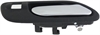 Interior Door Handle Front Right Chrome Lever/Black Housing - image 1