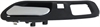 Interior Door Handle Front Left Chrome Lever/Black Housing - image 1