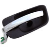 Interior Door Handle - Front Left Rear Left - Chrome Lever+Gray Housing - image 3