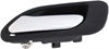 Interior Door Handle Rear Left Chrome Lever/Black Housing - image 1