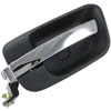 Interior Door Handle - Front Left Rear Left - Chrome Lever+Green Housing - image 3