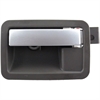 Interior Door Handle - Front Left Rear Left - Painted Silver Khaki - image 1