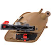 Interior Door Handle - Front Right Rear Right - Brown Camel - image 2