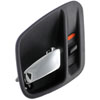 Interior Door Handle - Front Right Rear Right - Chrome Lever+Black Housing - image 3