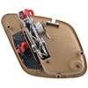 Interior Door Handle - Front Right Rear Right - Chrome Lever+Gray Housing - image 2