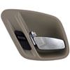Interior Door Handle - Front Left Rear Left - Chrome Lever+Green Housing - image 1