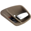 Interior Door Handle - Front Left Rear Left - Gray Lever - image 3