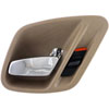 Interior Door Handle - Front Right Rear Right - Gray Lever - image 1