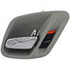 Interior Door Handle - Front Right Rear Right - Chrome Lever+Gray Housing - image 1
