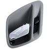 Interior Door Handle - Front Right Rear Right - Chrome Lever+Gray Housing - image 3