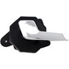 Interior Door Handle - Rear Left - Chrome Lever - image 1