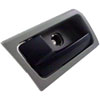 Interior Door Handle - Front Left - Black Lever+Gray Housing Flint/Black - image 1
