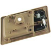 Interior Door Handle - Front Left - Black Lever+Brown Housing Parchment/Black - image 2