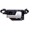 Interior Door Handle - Rear Right - Silver Lever Painted - image 1