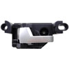 Interior Door Handle - Rear Left - Silver Lever Painted - image 1