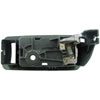 Interior Door Handle - Front Right - Chrome Lever +Black Housing W/Alum Trim - image 2