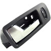 Interior Door Handle - Front Left - Chrome Lever +Black Housing With Alum Trim - image 3