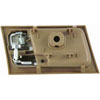 Interior Door Handle - Front Right - Chrome Lever+Brown Housing Parchment - image 2