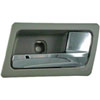 Interior Door Handle - Front Right - Chrome Lever+Gray Housing Flint - image 1