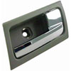 Interior Door Handle - Front Right - Chrome Lever+Gray Housing Flint - image 3