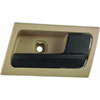 Interior Door Handle - Front Right - Black Lever+Beige Housing Camel - image 1