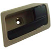 Interior Door Handle - Front Right - Black Lever+Beige Housing Camel - image 3