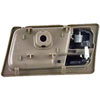 Interior Door Handle - Front Left - Black Lever+Stone Housing Stone - image 2