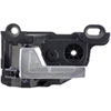81741 Interior Door Handle - Rear Left - Chrome Lever; 2008-2009 Ford Taurus - image 1