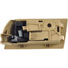 Interior Door Handle - Rear Right - Black+Camel Beige - image 3