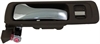 Interior Door Handle Front Left Chrome Lever/Beige Housing - image 1