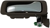 Interior Door Handle Rear Right Chrome Lever/Beige Housing - image 1