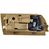 Interior Door Handle - Rear Left - Black+Camel Beige - image 2