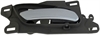 Interior Door Handle Front Right Chrome Lever/Gray Housing - image 1