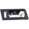 Interior Door Handle - Front Right - Black+Chrome - image 2