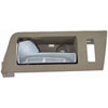 Interior Door Handle - Front Left - Stone Gray +Chrome - image 2