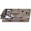 Interior Door Handle - Rear Right - Stone Gray +Chrome - image 3