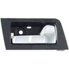 Interior Door Handle - Rear Right - Black+Chrome - image 2