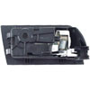 Interior Door Handle - Rear Left - Black+Chrome - image 3