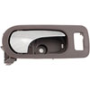 Interior Door Handle - Rear Right - Chrome Lever+Brown Housing Cocoa - image 1