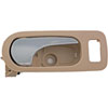 Interior Door Handle - Rear Right - Chrome Lever+Beige Housing Neutral - image 1