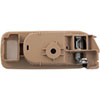 Interior Door Handle - Rear Right - Chrome Lever+Beige Housing Neutral - image 2