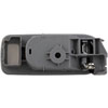 Interior Door Handle - Rear Right - Chrome Lever+Gray Housing - image 2