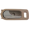 81818 Interior Door Handle - Rear Left - Chrome Lever+Light Gray (Titanium); 2007-2009 Buick - image 1