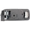 Interior Door Handle - Front Left - Chrome Lever+Black housing Ebony - image 2