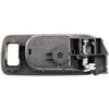 Interior Door Handle - Front Right - Chrome Lever+Black housing Ebony - image 2