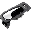 Interior Door Handle - Front Right - Chrome Lever+Black housing Ebony - image 3