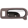 Interior Door Handle - Front Left - Chrome Lever+Brown Housing Cocoa - image 1