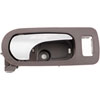 Interior Door Handle - Front Right - Chrome Lever+Brown Housing Cocoa - image 1