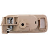 Interior Door Handle - Front Left - Chrome Lever+Beige Housing Neutral - image 2